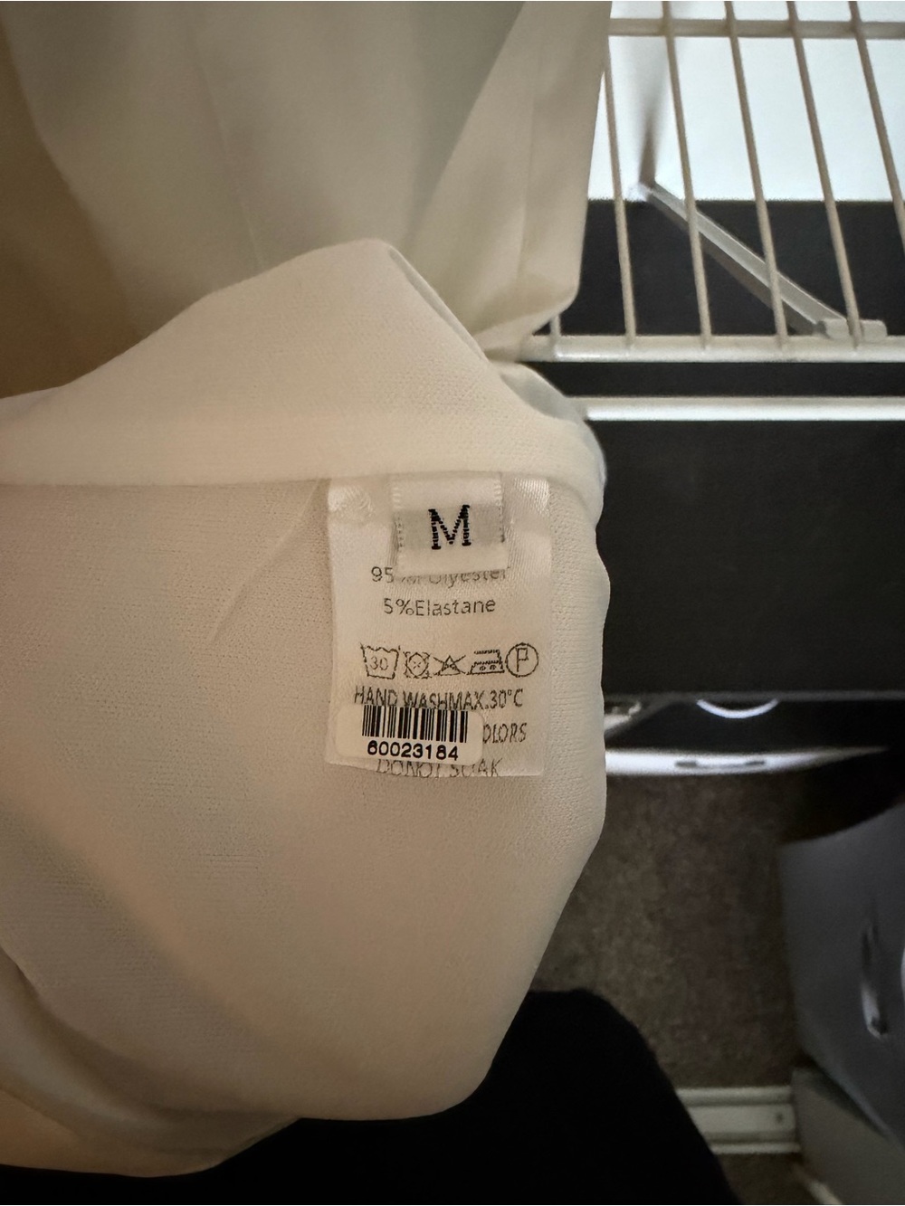 Amazon White Satin Midi Slip Dress - Picture 3 of 3